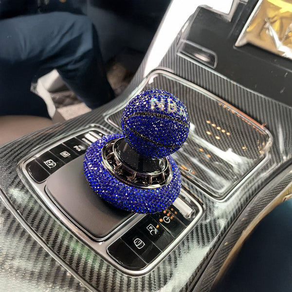 Solar Car Perfume Decoration Rotating Ball Ornament