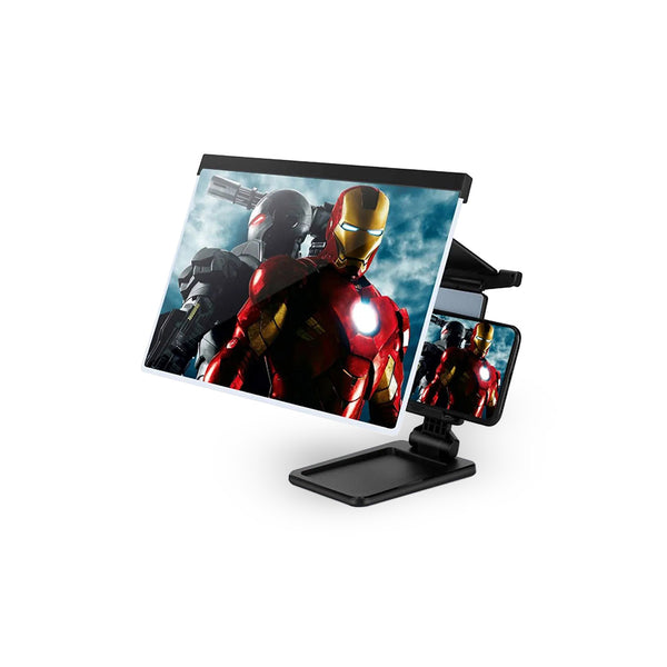 HD Phone Screen Amplifier with Foldable Phone Stand